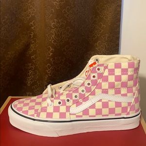 Vans sk8 tapered checkered women size 8m